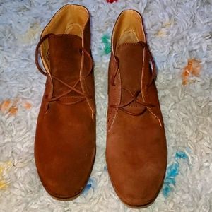 Lucky Brand Oiled Suede Shoes size 8.5M Never Worn